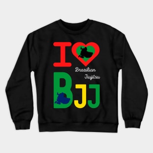 I heart BJJ / I love BJJ Crewneck Sweatshirt